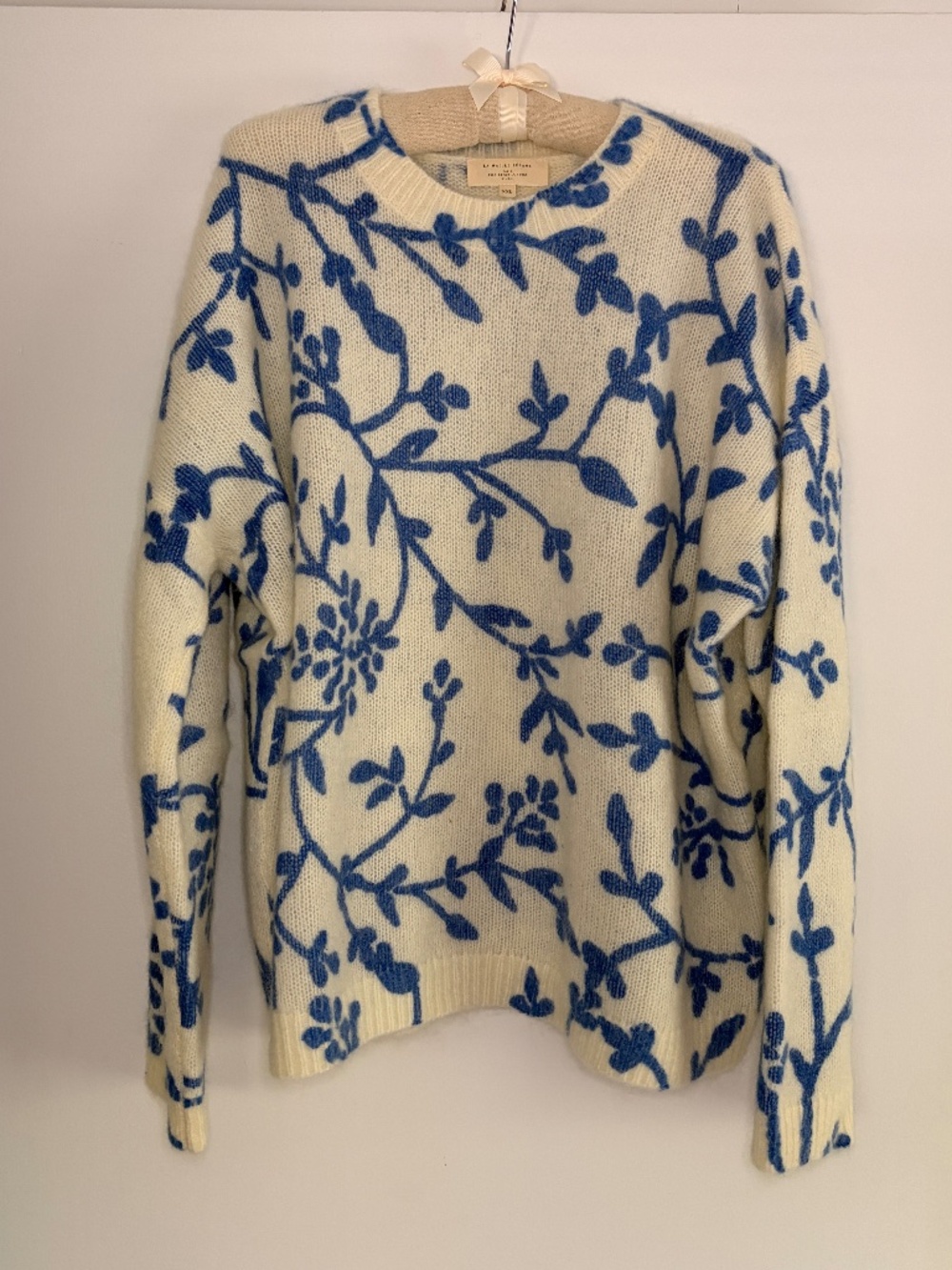 Sezane Floral Sweater